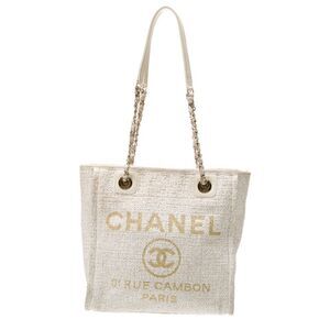 Chanel Mini North South Deauville Shopping Bag